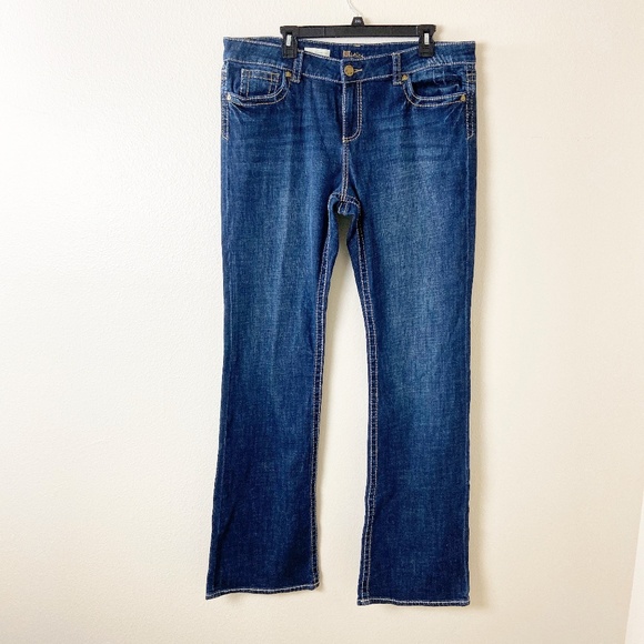 Kut from the Kloth Denim - Kut Natalie High Waist Bootcut Jeans Long 16 #4212
